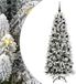 vidaXL - Kunstkerstboom - Wit - 180 cm