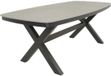 Les - Davos tuintafel Deens ovaal 200x100 cm - antraciet
