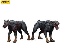 Joy Toy (CN) Zombie Dark Source Action Figuur 2-Pack Police Dogs 8 cm