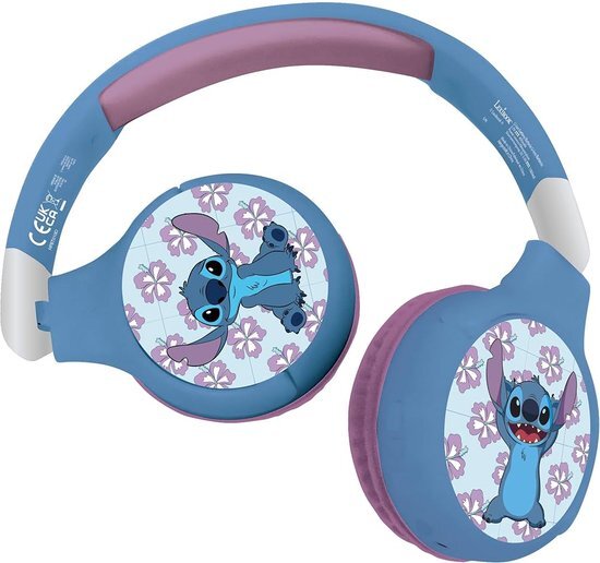 Lilo & Stitch Bluetooth & Whired Opvouwbare Koptelefoon .