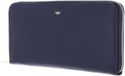 Golden Head Leren portemonnee Madrid RFID Protect RV-Damenbörse 2822 Blau donkerblauw