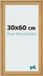 Your Decoration Cadre photo 30x60 cm Pin Grain de bois