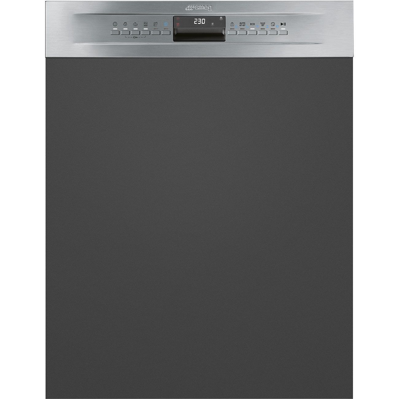 Smeg PL254CX Vaatwasser - Semi-Ingebouwd - 13 Couverts - C