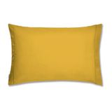 Bianca Plain Dyed Mustard kussensloop, 50 x 70 cm (2)