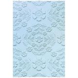 Sizzix ML Textured Impressions Embossing Folder Floral Damast van Eileen Hull