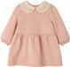 Vertbaudet Babyjurk van sweater met gehaakte kraag