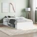 Maison Exclusive - Cadre de lit sans matelas blanc 90x190 cm