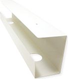 VALUE Kabelgoot voor montage onder de tafel, wit