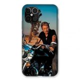Hoesje Johnny Hallyday Moto Hoesje voor iPhone 12/12 Pro