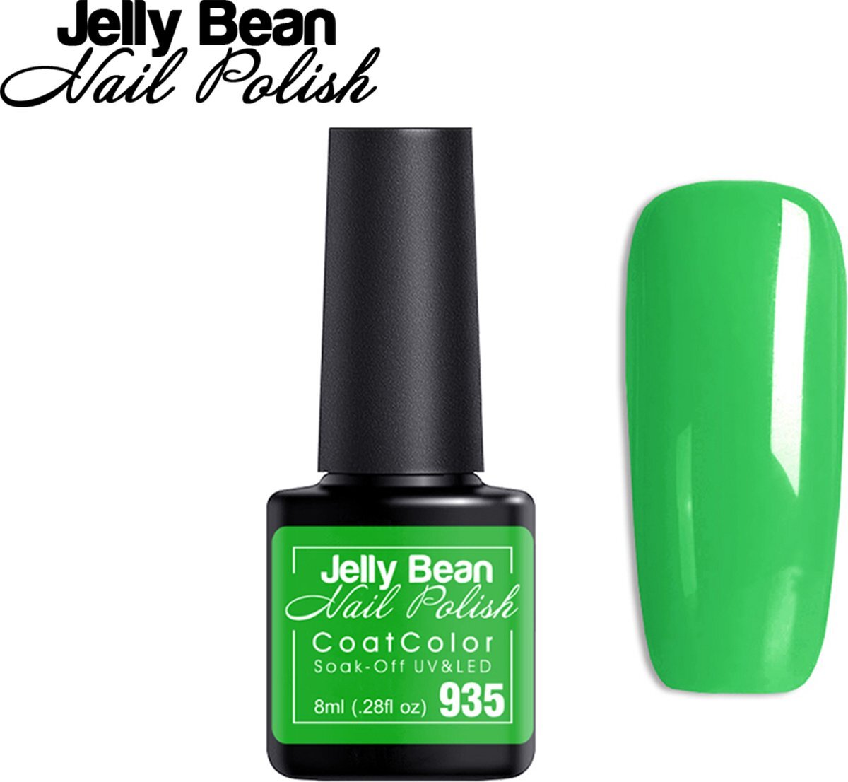 Jelly Bean Nail Polish Gel Nagellak New - Gellak - Grasshopper - UV Nagellak 8ml