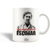 Keramische mok maniacase, Pablo Escobar Er kan er maar één de koning zijn