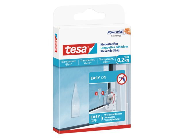 tesa Dubbelzijdige powerstrip transparant 0.2kg