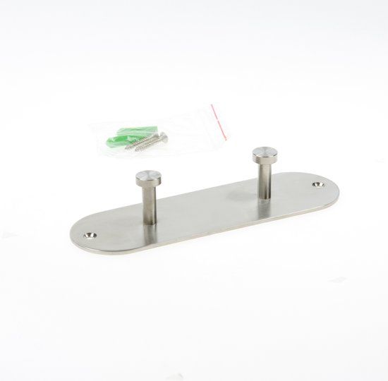 Oxloc Kledinghaakplaat 2 Haken