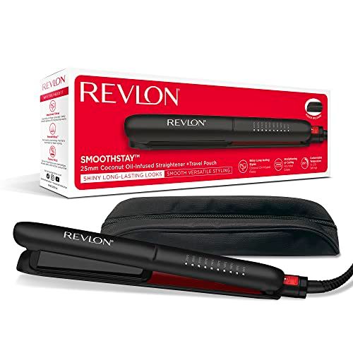 Revlon SmoothStay 2 mm Stijltang met kokosolie-infusie, inclusief reistasje - RVST2211P