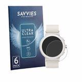 Savvies Screenprotector voor realme Watch S5 - Folie Beschermfolie transparant 6 Stuks