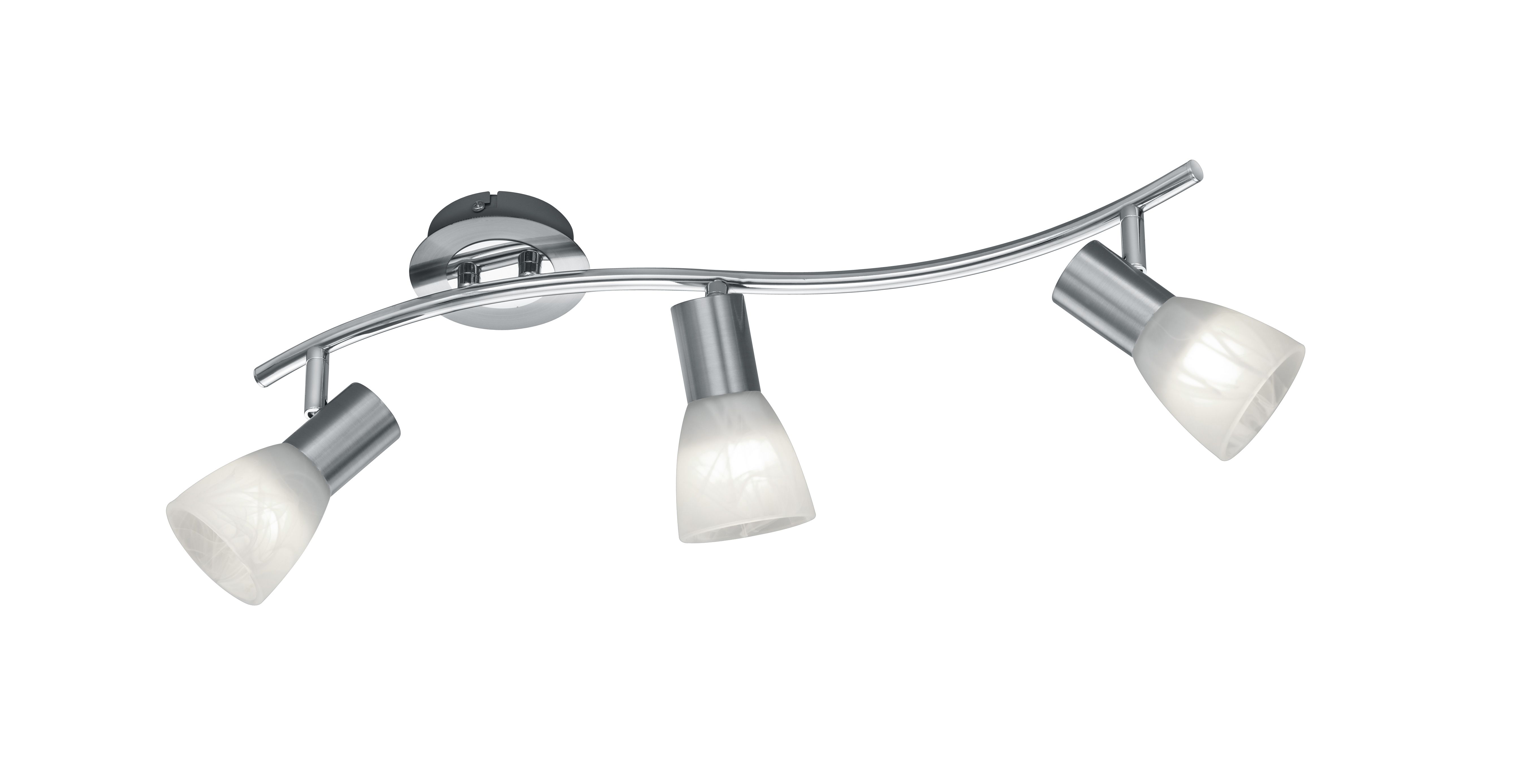 TRIO LEUCHTEN LEVISTO Spotlamp 3 x 6 W 3000 K RVS Alabaster LED