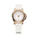 Victorinox 241954 Polshorloge Dames Quartz I.N.O.X. V Wit Rubber Roze Staal Saffierglas 10 ATM