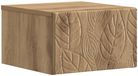 vidaXL Wandgemonteerde Zijtafel Artisanaal eiken 34,5 x 33 x 20 cm