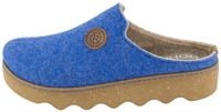 Rohde Dames clogs Foggia-D blauw Wol Maat 37