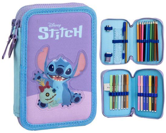 disney,lilo_and_stitch Disney Lilo en Stitch Scrump gevuld met etui 2-niveau