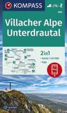 Villacher KOMPASS Villacher Alpe, Unterdrautal 1:25 000