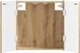 vidaXL Dartbord Kabinet ALKMAAR Artisanaal eiken 52,5 x 10,5 x 53,5 cm