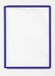 Durable SHERPA® A4 Display Pan - Blauw
