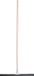 MSV Vloertrekker/douchetrekker voor water - metaal/natuurrubber - breedte 60 cm - houten steel 140cm