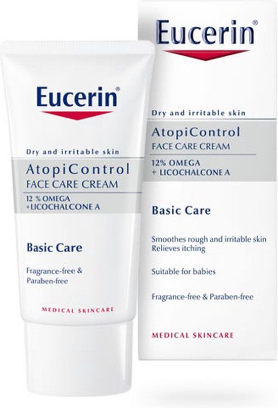 Eucerin AtopiControl Gezichtscrème - 50 ml