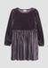 s.Oliver Robe Manches Longues Col Rond Uni Polyester Lilas 98
