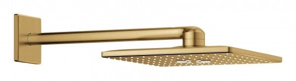 GROHE Rainshower SmartActive 310 Cube Regendouchekop - Chroom - Goud