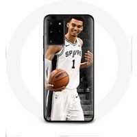 Maniacase Hoesje Samsung Galaxy S11 Plus Victor Wembanyama San Antonio Spurs nr. 1