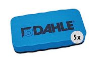 Dahle Whiteboardspons (magnetische wisser voor droge reiniging op vele oppervlakken) 5 stuks, blauw