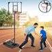 LARS360 Robuuste basketbalring met verrijdbare basis