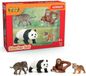 SCHLEICH Tierset Figuren 42736 Wild Life Asiatische Tiere Jouet éducatif Multicolore