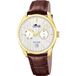 Lotus 19075/1 Polshorloge Heren Blauw Staal Leer Mineraalglas Quartz