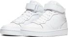 Nike - Court Borough Mid 2 GS - Kindersneaker - 35,5 - Wit