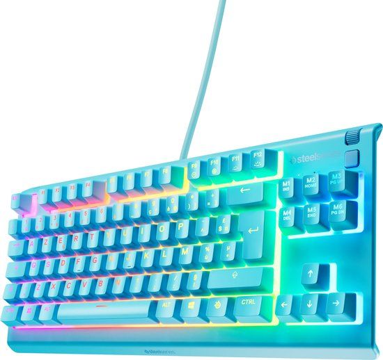 SteelSeries Apex 3 TKL - Bedraad Gaming Toetsenbord - FR AZERTY - Aqua