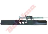 BPC Parts Lame de tondeuse adaptée pour NAC 455x18,5x59 (WR-098ZBN, 455-135)