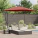VidaXL Parasol terracotta 249 x 249 x 250 cm polyester en aluminium