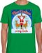 Bellatio Decorations Shoppartners Bv Fout Kerstshirt / t-shirt - Now I believe in Holy Santa - groen voor heren - kerstkleding / kerst outfit XL