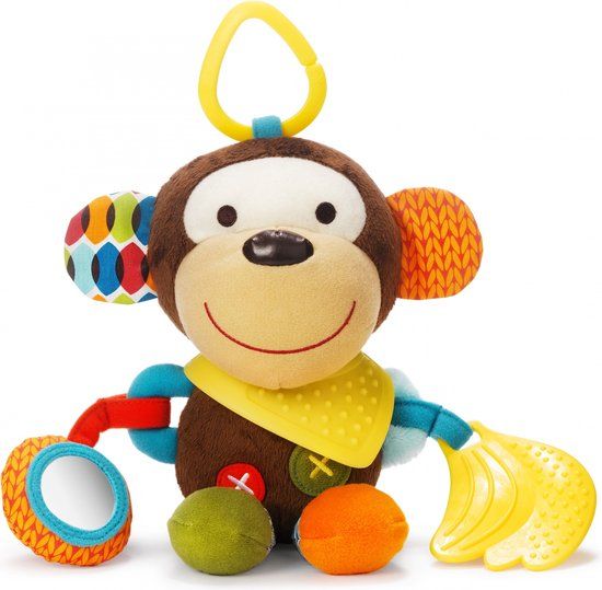 Skip Hop Knuffel Aap - 25.40 cm - Katoen - Jongens en meisjes