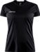 Craft Progress 2.0 Shirt Korte Mouw Dames - Zwart | Maat: XS