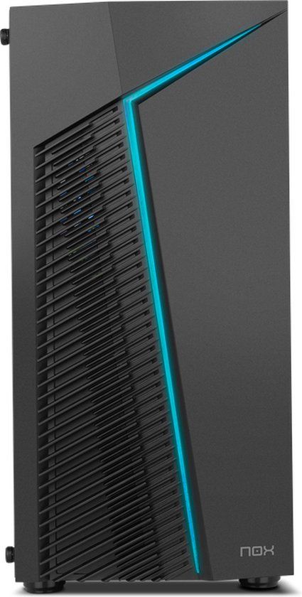 Nox Infinity Zeta - Mini Tower - Zwart - Zonder Voeding