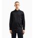A|X ARMANI EXCHANGE Long Sleeve Regular Fit Cotton Satin Button Down Manches longues en satin de coton boutonné, coupe classique Homme (lot de 1)