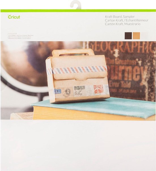 Vaessen Creative Cricut - Kraft Board sampler
