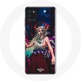 Maniacase Etui voor Samsung Galaxy A21S Yamato One Piece Manga Poster