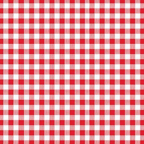 PAPSTAR motiefservetten 'Vichy Karo', 33x33 cm, rood, 30 stuks