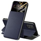 Samsung Étui à Rabat Galaxy A52 5G, Galaxy A52s Front Smart View - Bleu