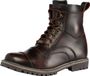 Kochmann Palermo Bruine Motorlaarzen - Mannen - Leer - Whisky bruin - Maat 47 - Zomer - Rits & Veters - Waterdicht - Retro & Vintage